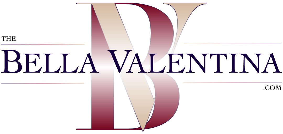 The Bella Valentina dot com logo